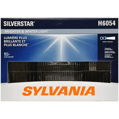 SYLVANIA H6054 SilverStar sealed beam bulb for reliable nighttime visibility.