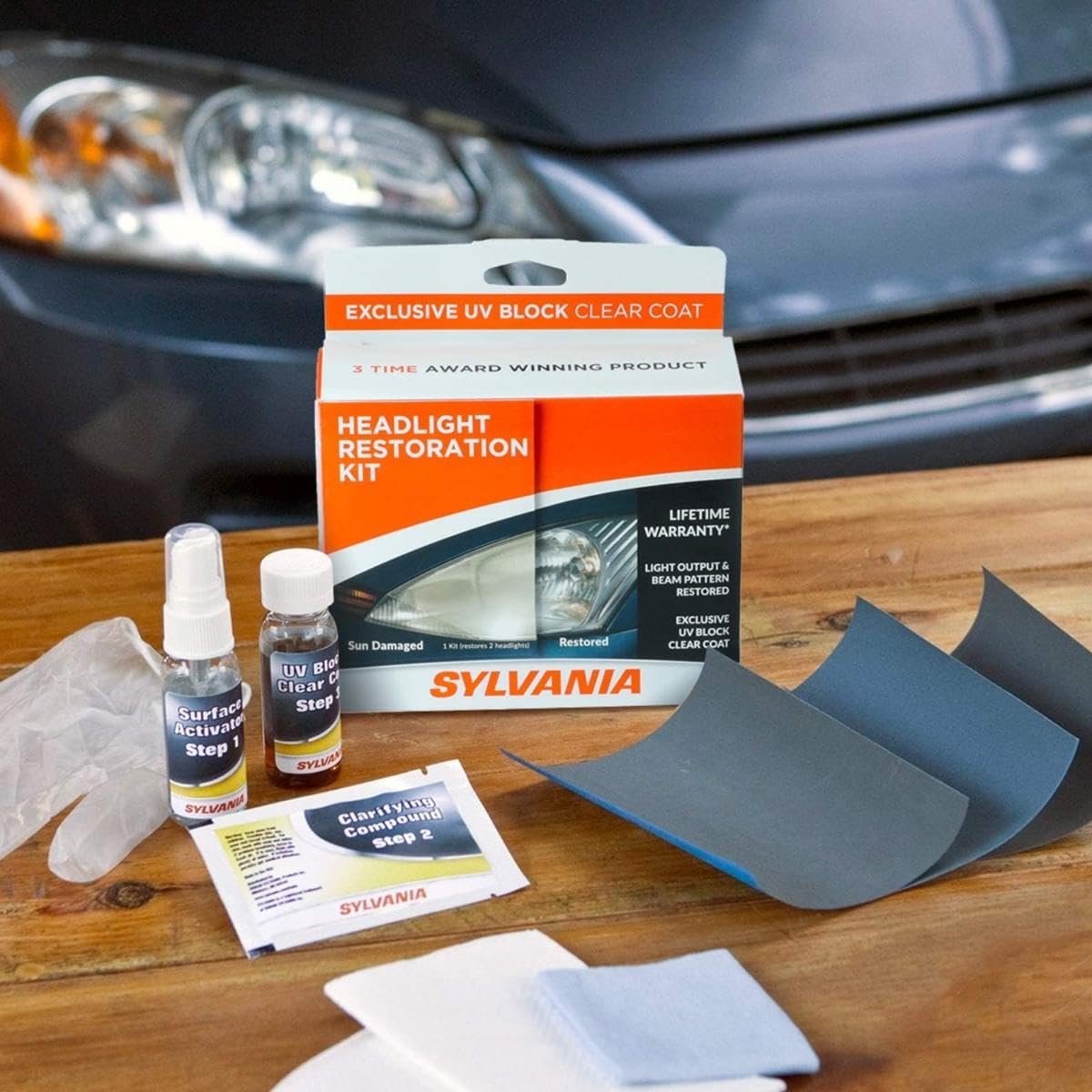 SYLVANIA no tools required setup enables quick at home repairs