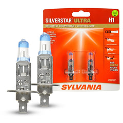 Sylvania SilverStar Ultra H1 bulb pack for brighter night driving.