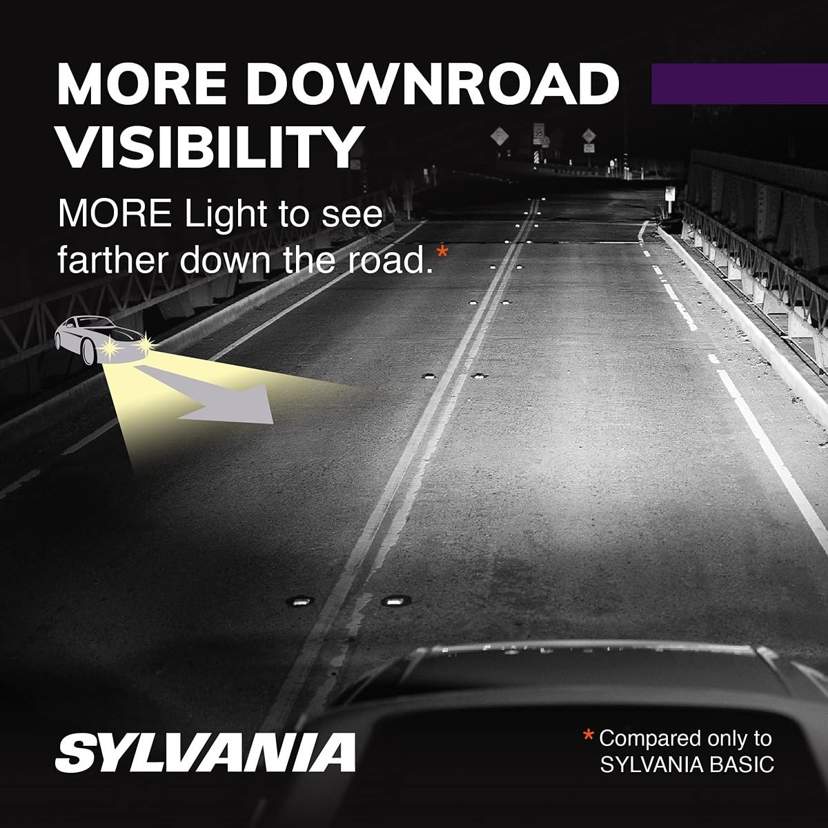 Sylvania XtraVision filament detail indicating durable design