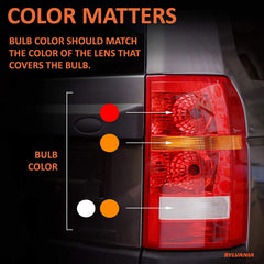 Ideal for brake and tail applications with a sharper red glow
