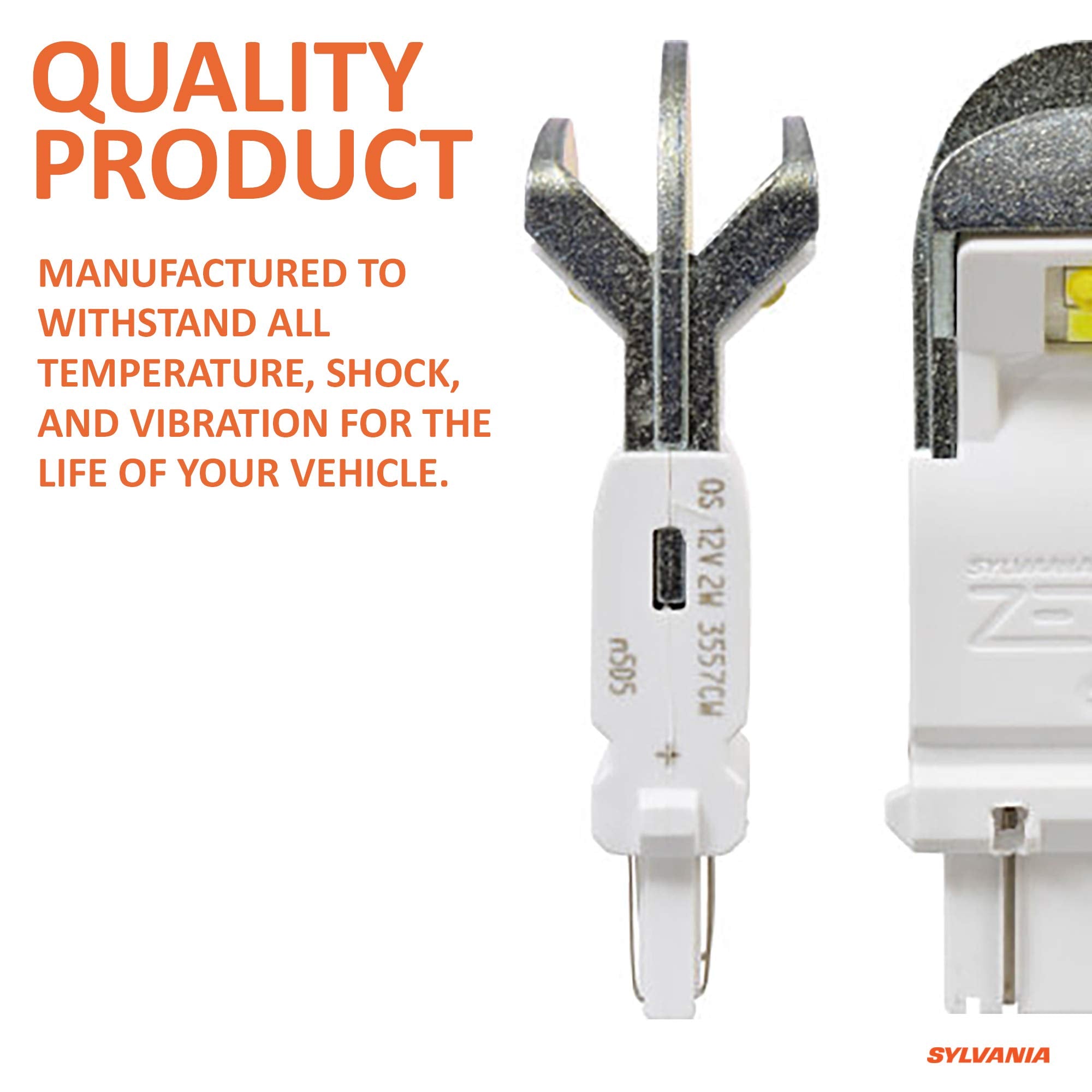 SYLVANIA ZEVO bulbs come with a lifetime warranty for peace of mind