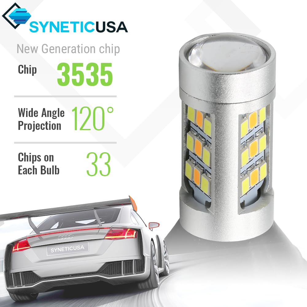 Syneticusa built-in resistors prevent hyper flash for smooth signaling.