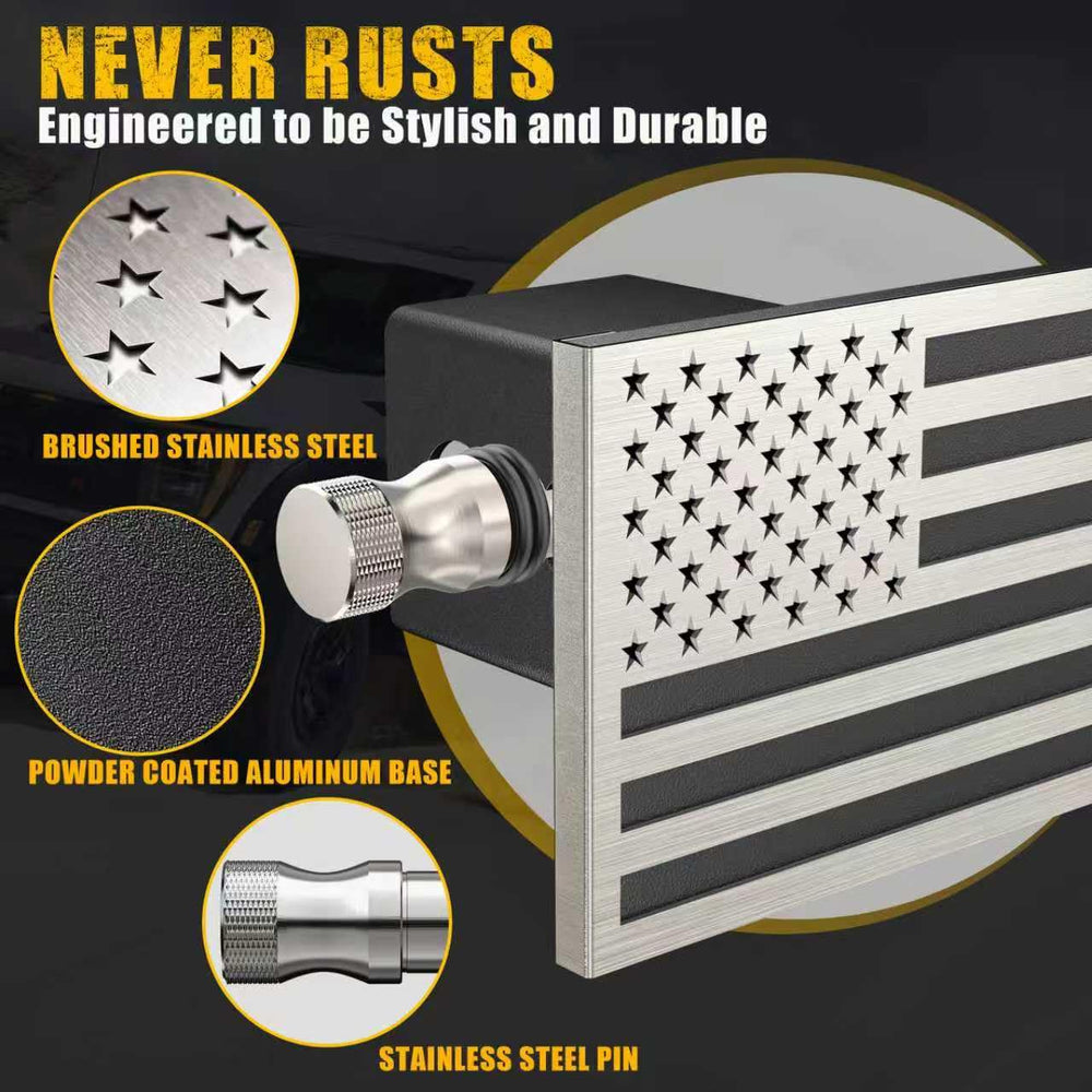 Synrroe mechanical screw mounting prevents rust, peeling, and detachment in all weather.