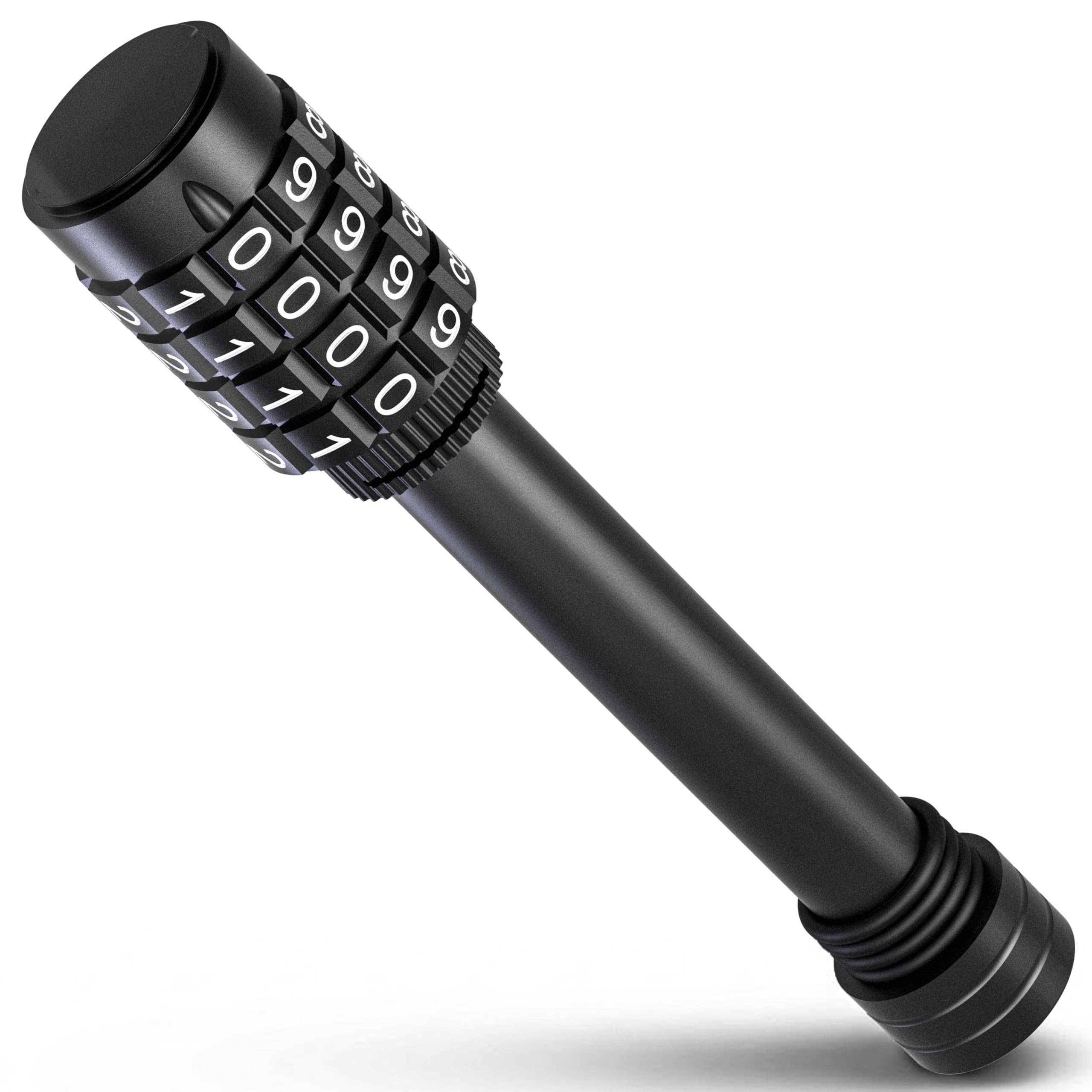 Synrroe keyless hitch-lock body protects trailers with rugged security.