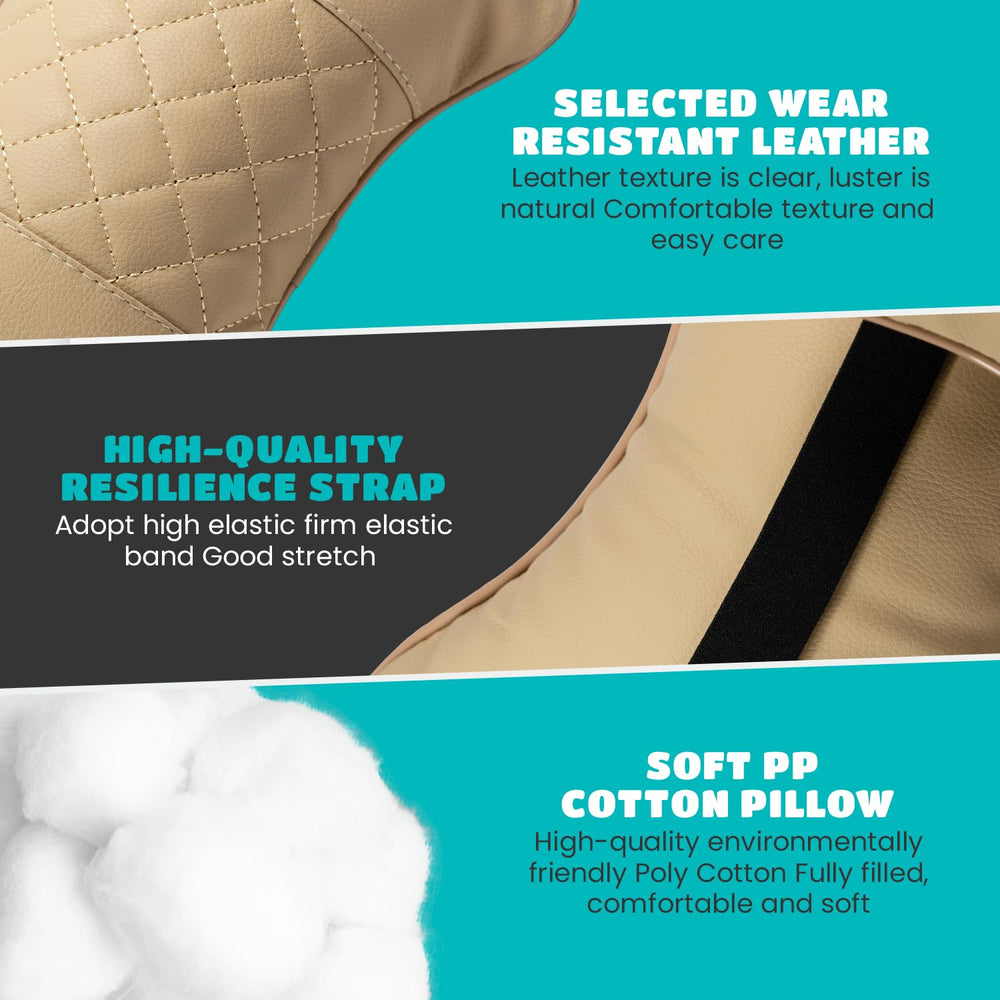 Synterior durable faux leather resists daily use and wipes clean for low-maintenance care.