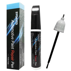 SYOAUTO Diamond Black PX02 paint pen ready for precise touch ups on Tesla.