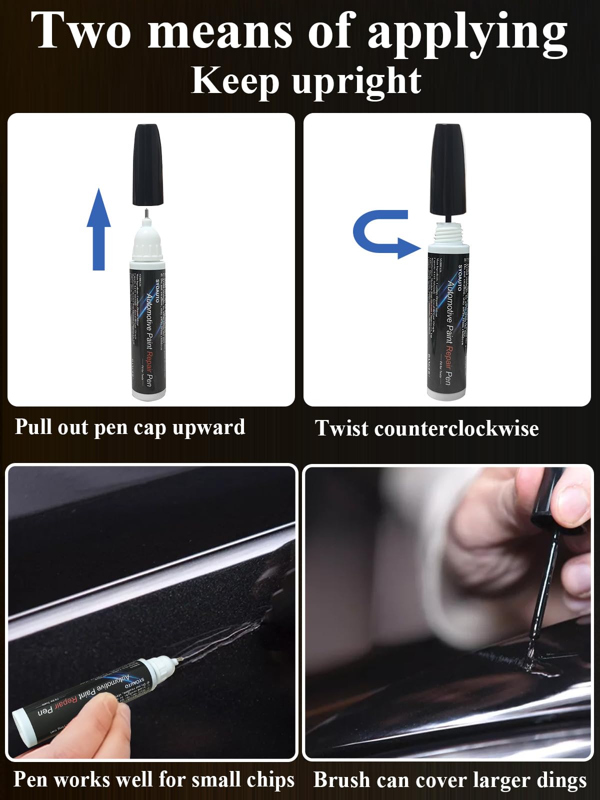 Fast-drying formula dries in about 10 minutes for quick fixes.