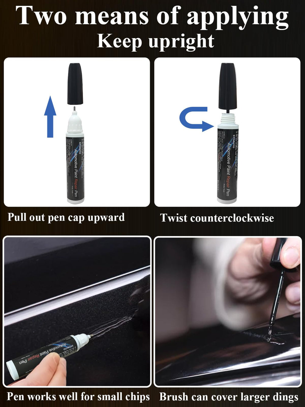 Fast-drying formula dries in about 10 minutes for quick fixes.
