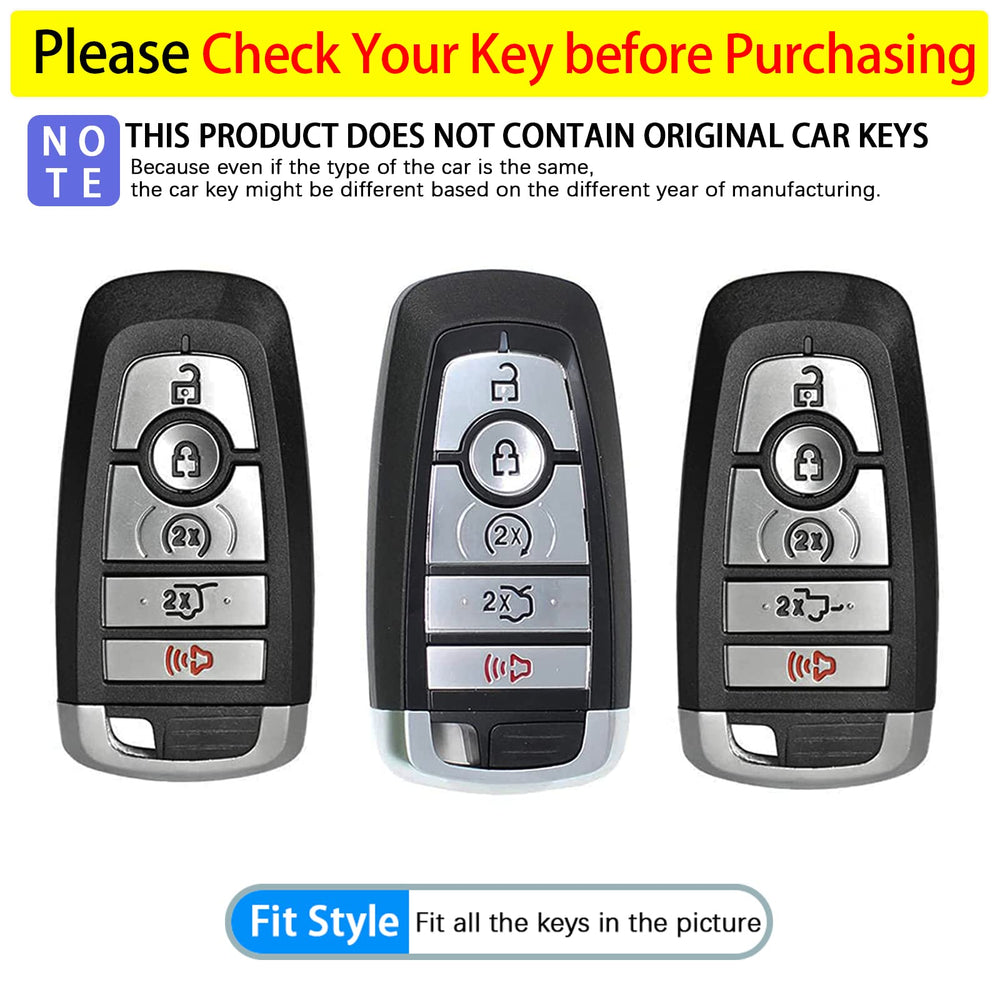Syodiesn full protection key shell for Ford Explorer and Mustang with five buttons.