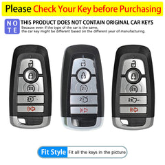 Syodiesn full protection key shell for Ford Explorer and Mustang with five buttons.