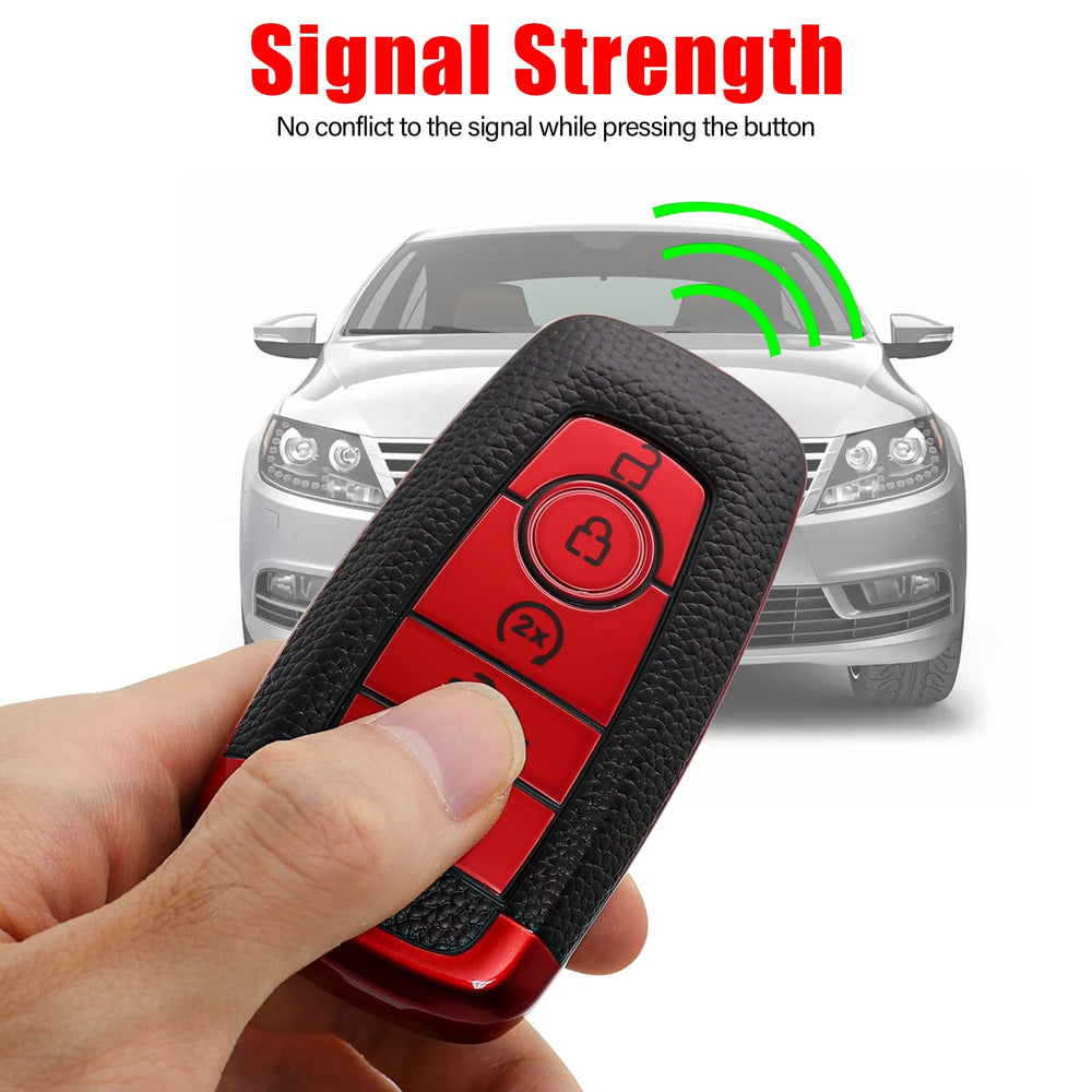 Syodiesn leather keychain adds style and easy grip for daily key tasks.