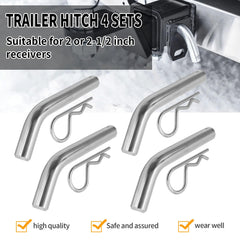 SYOWADA 2-1/2in receiver pin set with clips for durable towing.