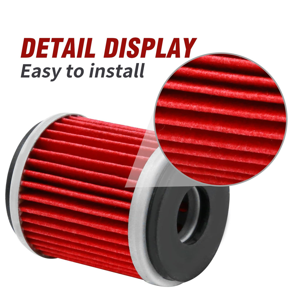 SYOWADA oil filter 10-pack offers convenient replacement for Yamaha riders.