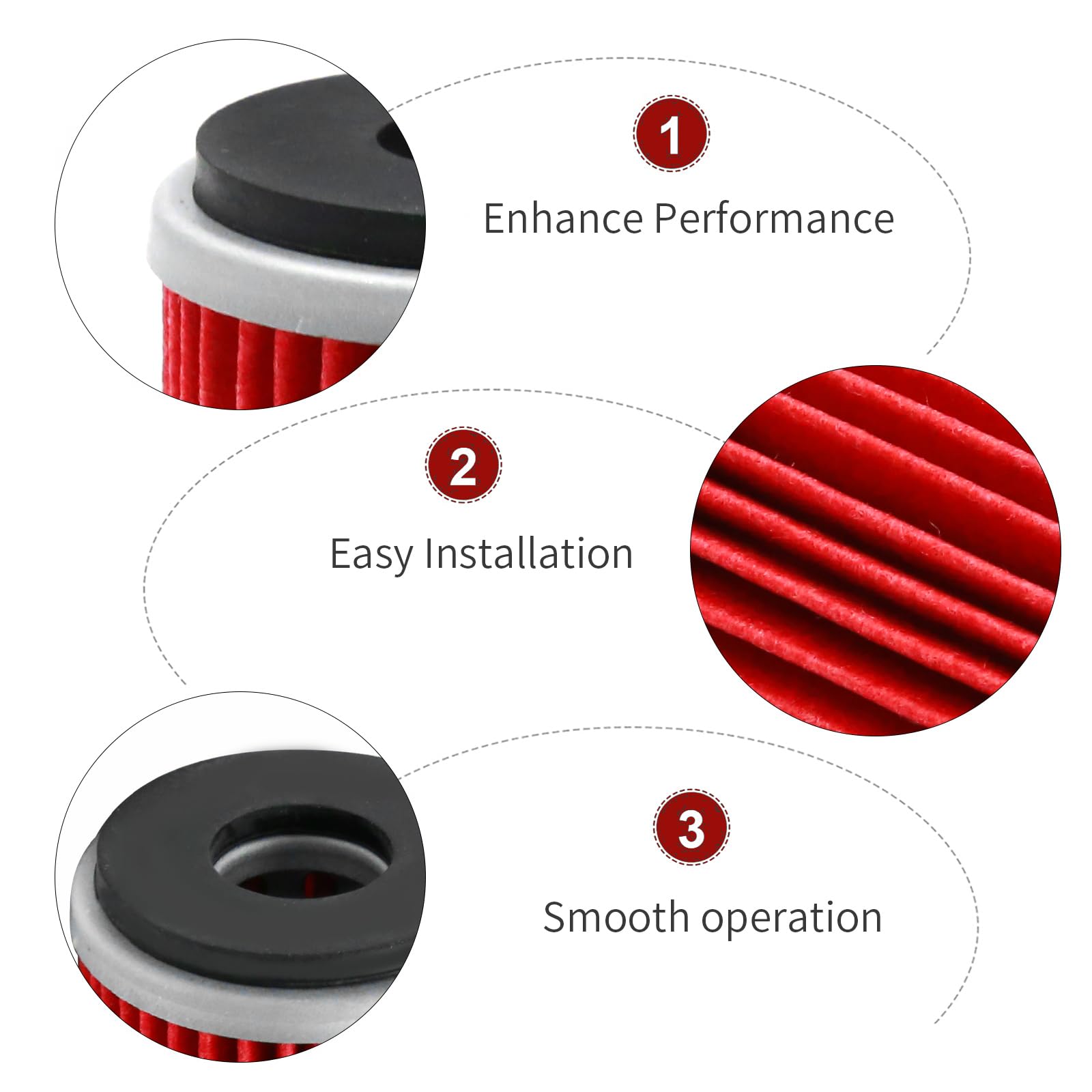 SYOWADA oil filter compatible list clarifies coverage for Yamaha WR and YZ models.