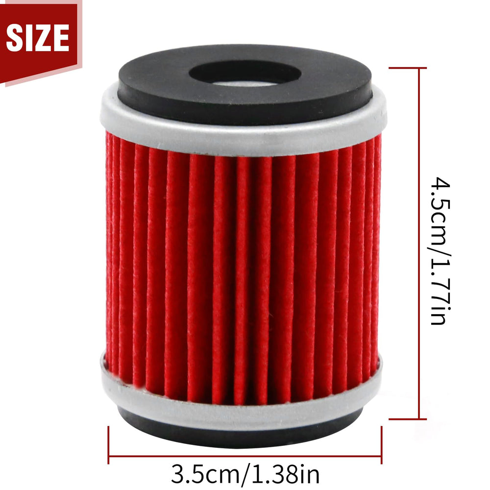 SYOWADA oil filter ready for installation supports quick maintenance on Yamaha bikes.