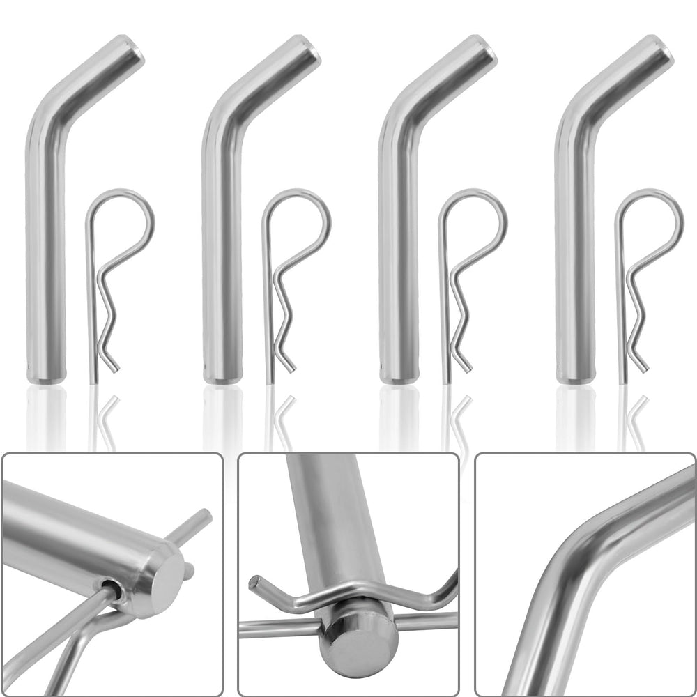 SYOWADA steel hitch pin for 2in receiver with rust-resistant finish.