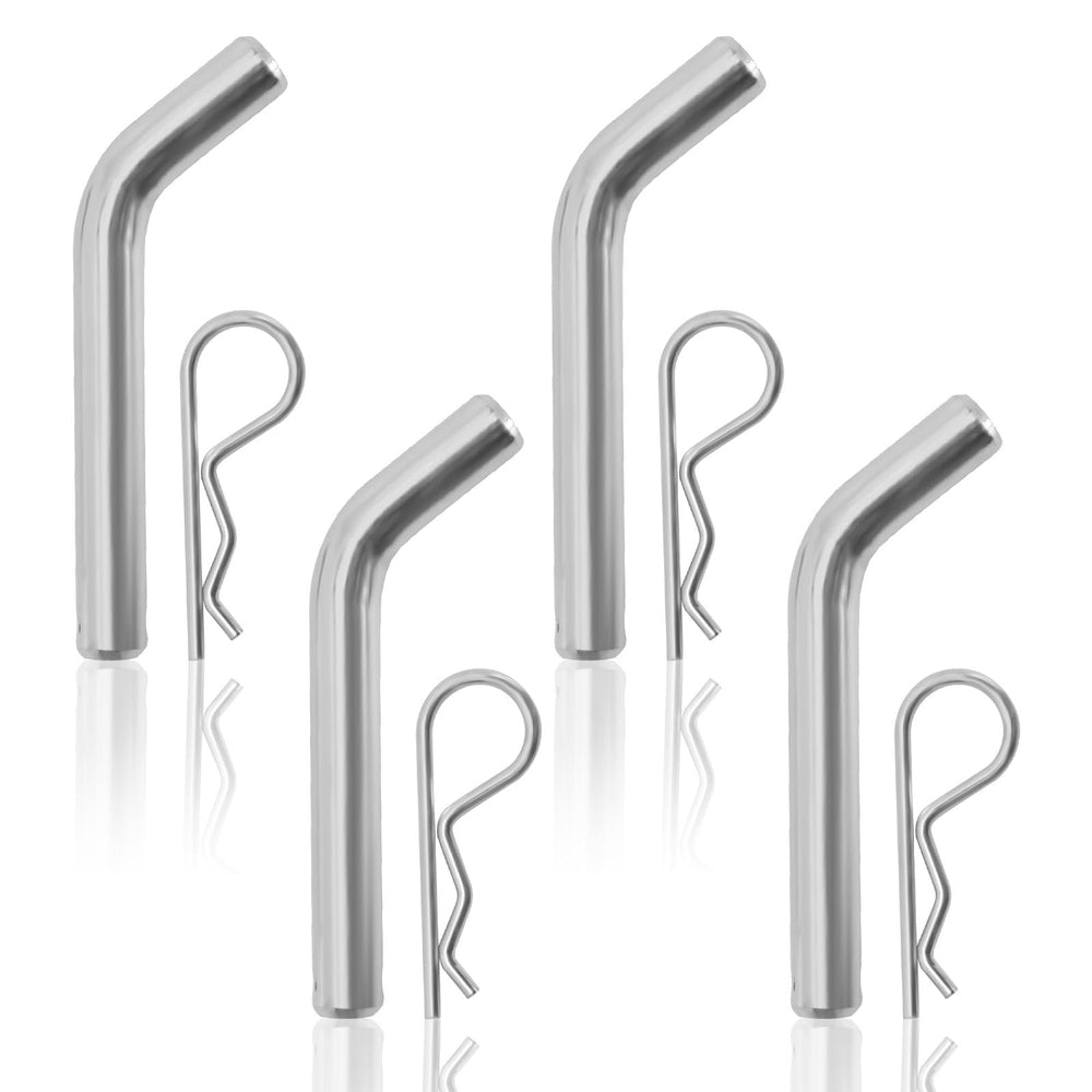 SYOWADA 4pc grooved-head trailer hitch pin set for strong towing connections.