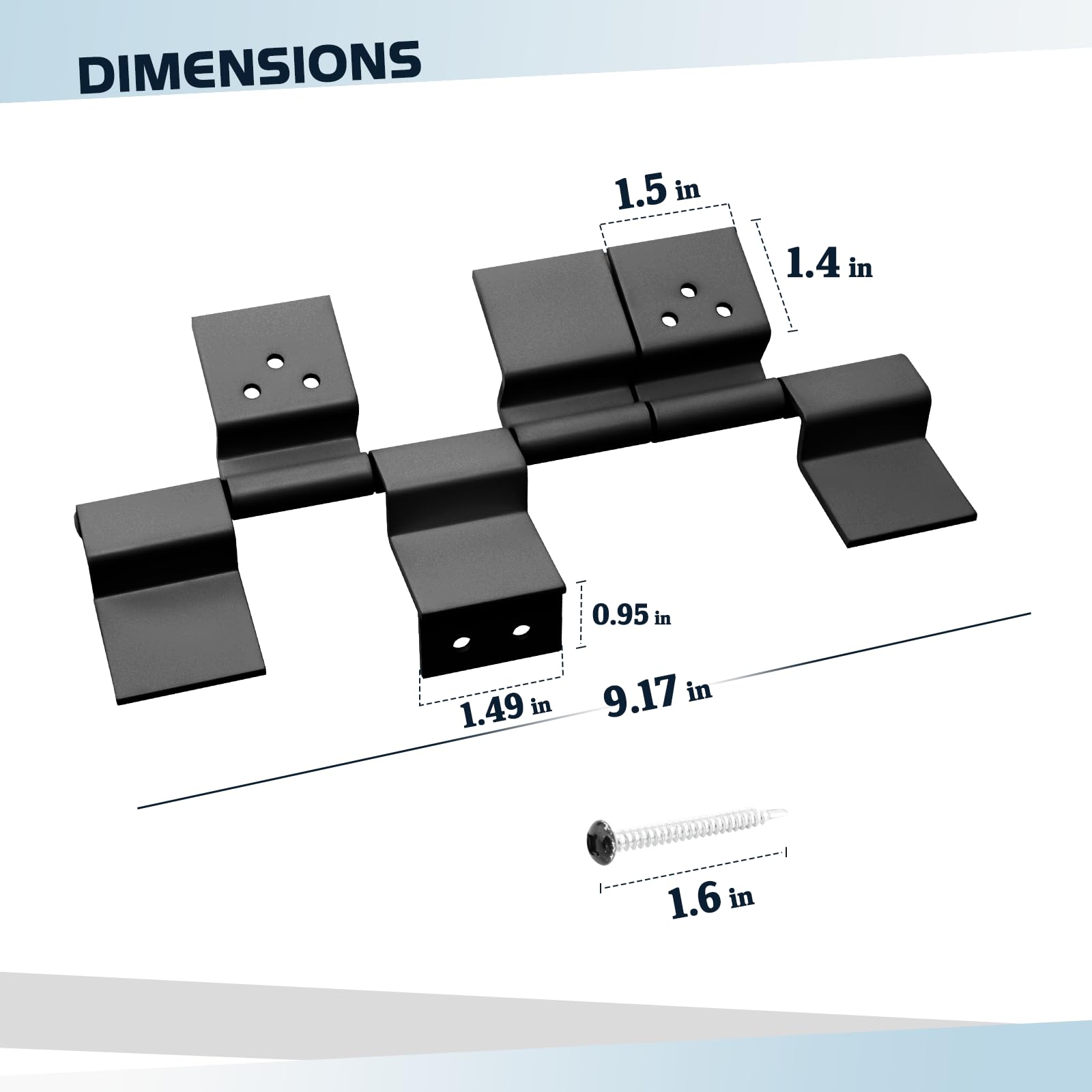 SyunsXoon 6-leaf hinge for durable RV door performance.