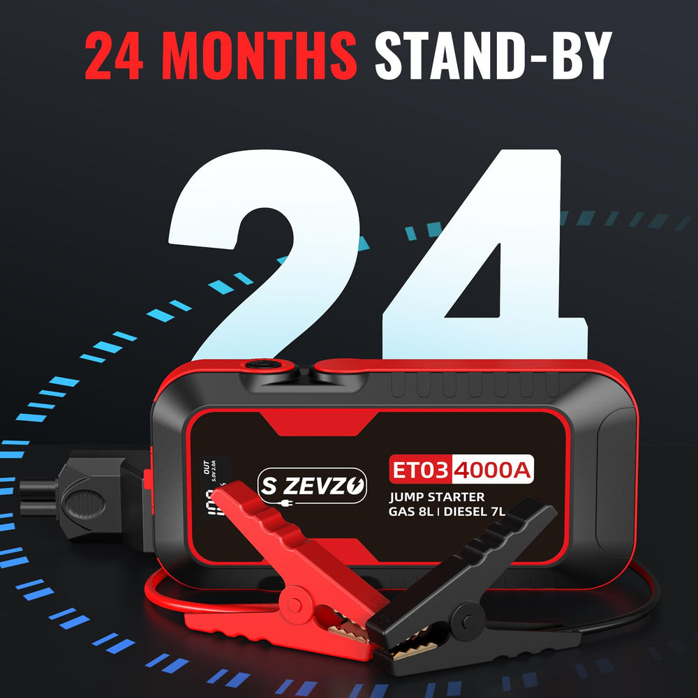 S ZEVZO ET03 jump starter storage case keeping equipment organized