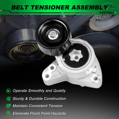 SZKAIDAG belt tensioner assembly for Honda Accord 2003-2007 promotes reliable drive