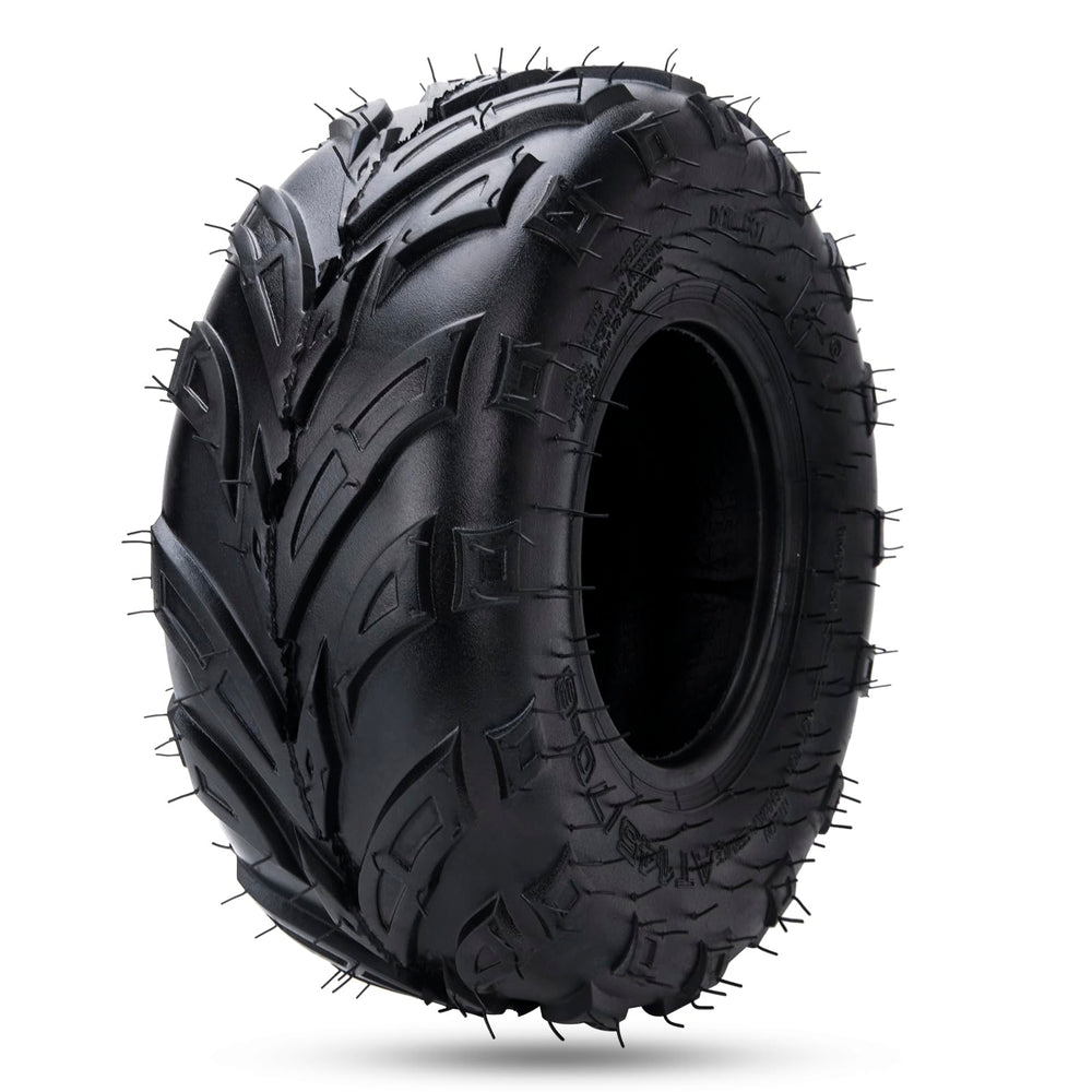 SZLYYDS 145/70-6 tubeless off-road tire side view for stable all-terrain grip