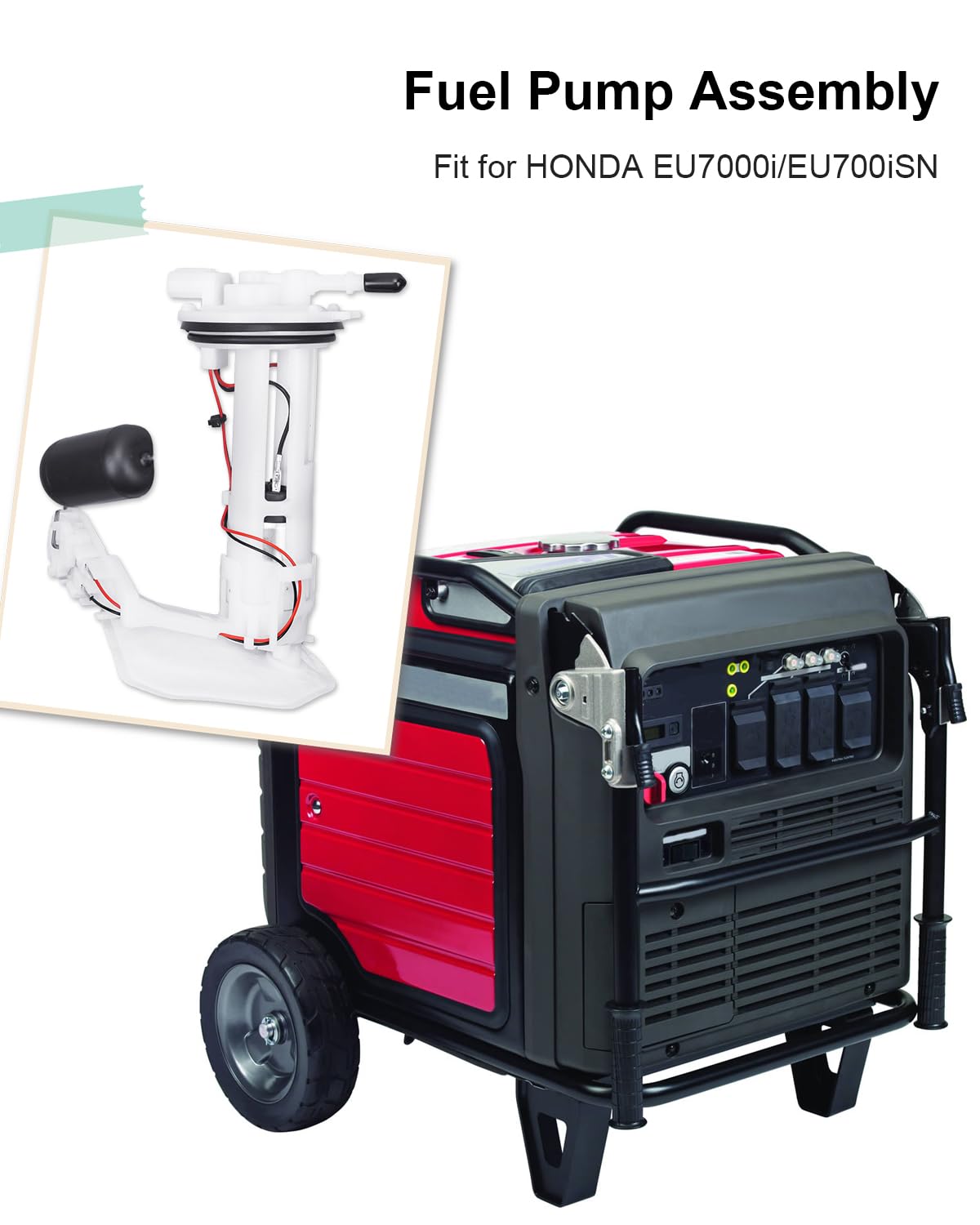 SZRKRLA Honda EU7000i fuel pump module with sending unit supports reliable engine start.