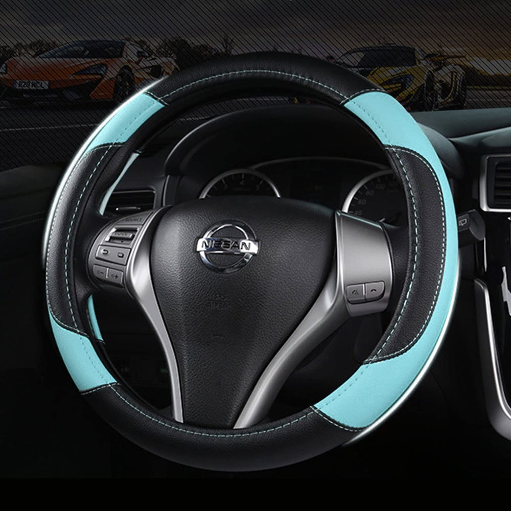 szttswamp steering wheel cover anti-sweat inner lining protects hands