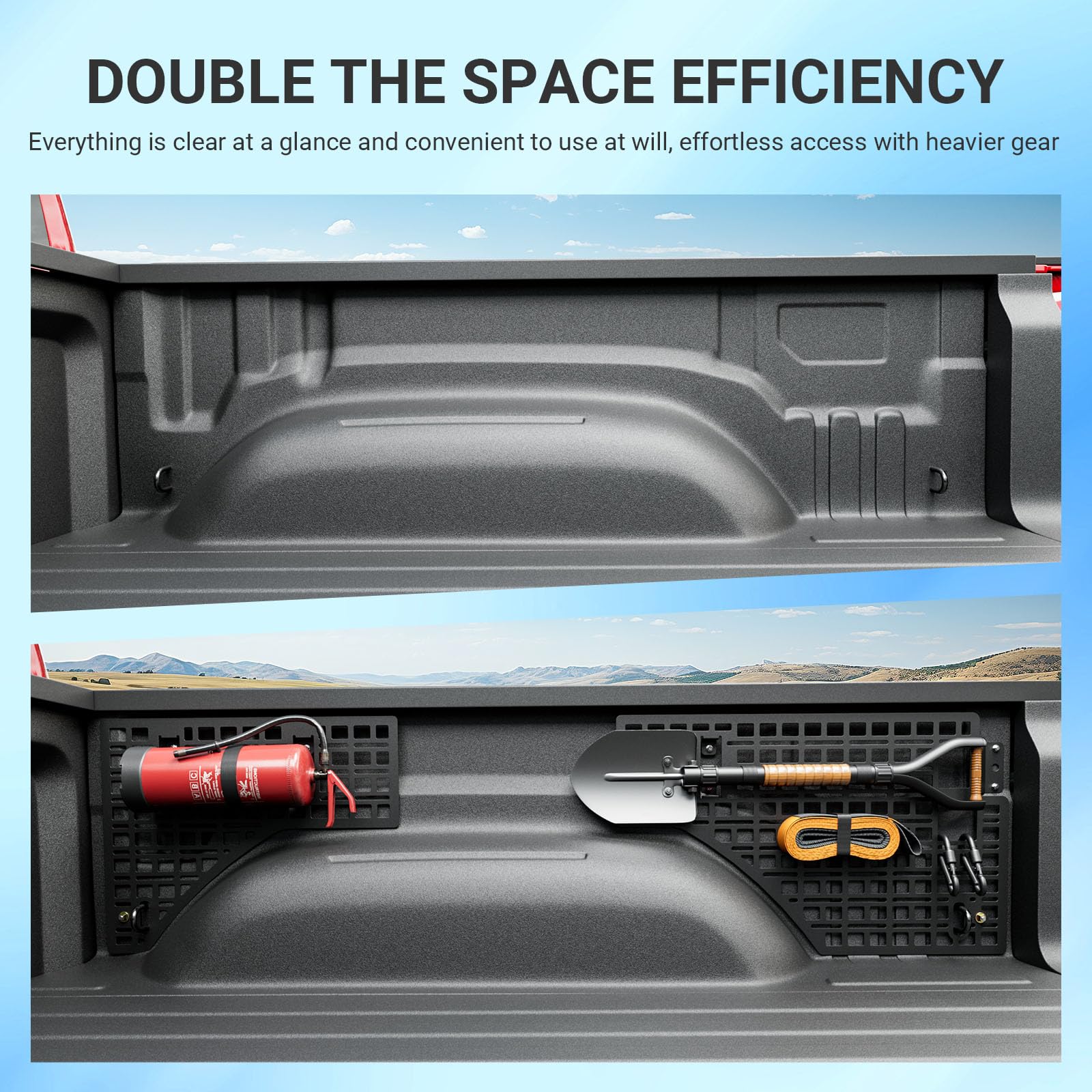 SZYANG carbon steel MOLLE panel built to endure heavy use.