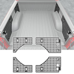 SZYANG RAM 1500 side bed MOLLE panel mounted for organized gear.