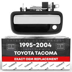 T1A exterior front driver door handle with chrome lever for Tacoma OEM replacement