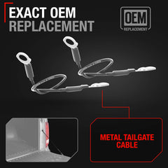 T1A tailgate cable end seals protect the cable ends and extend life.