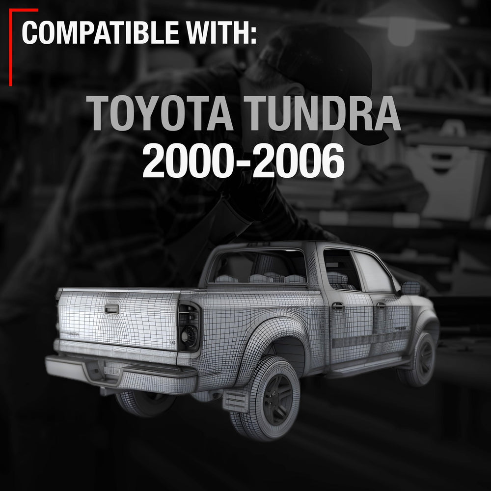T1A tailgate handle shows easy installation for quick replacement.