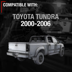 T1A tailgate handle shows easy installation for quick replacement.