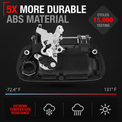 T1A tailgate handle keyhole installation process, quick, straightforward replacement.