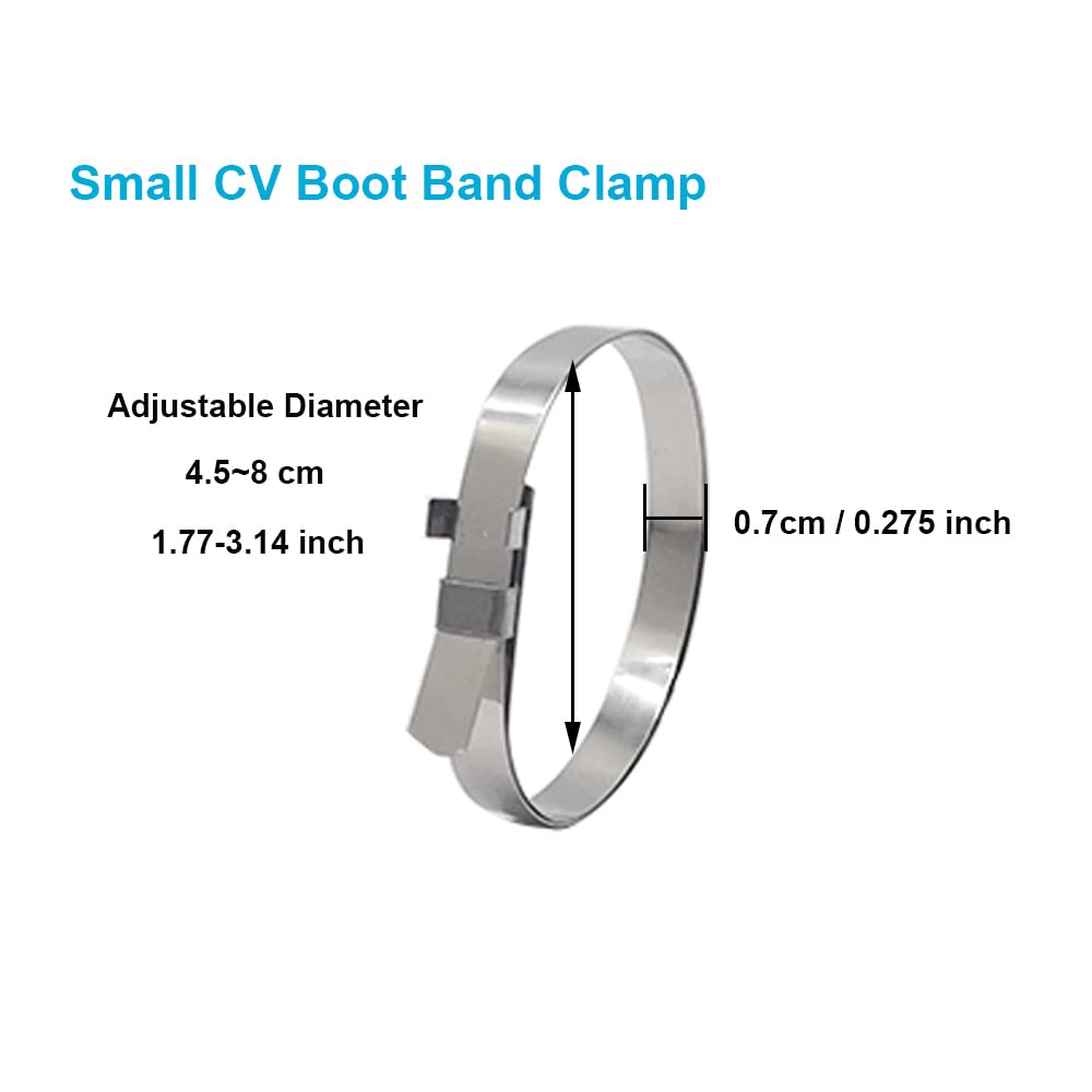 Tabazy large clamps cover bigger diameters for drive shaft assemblies.