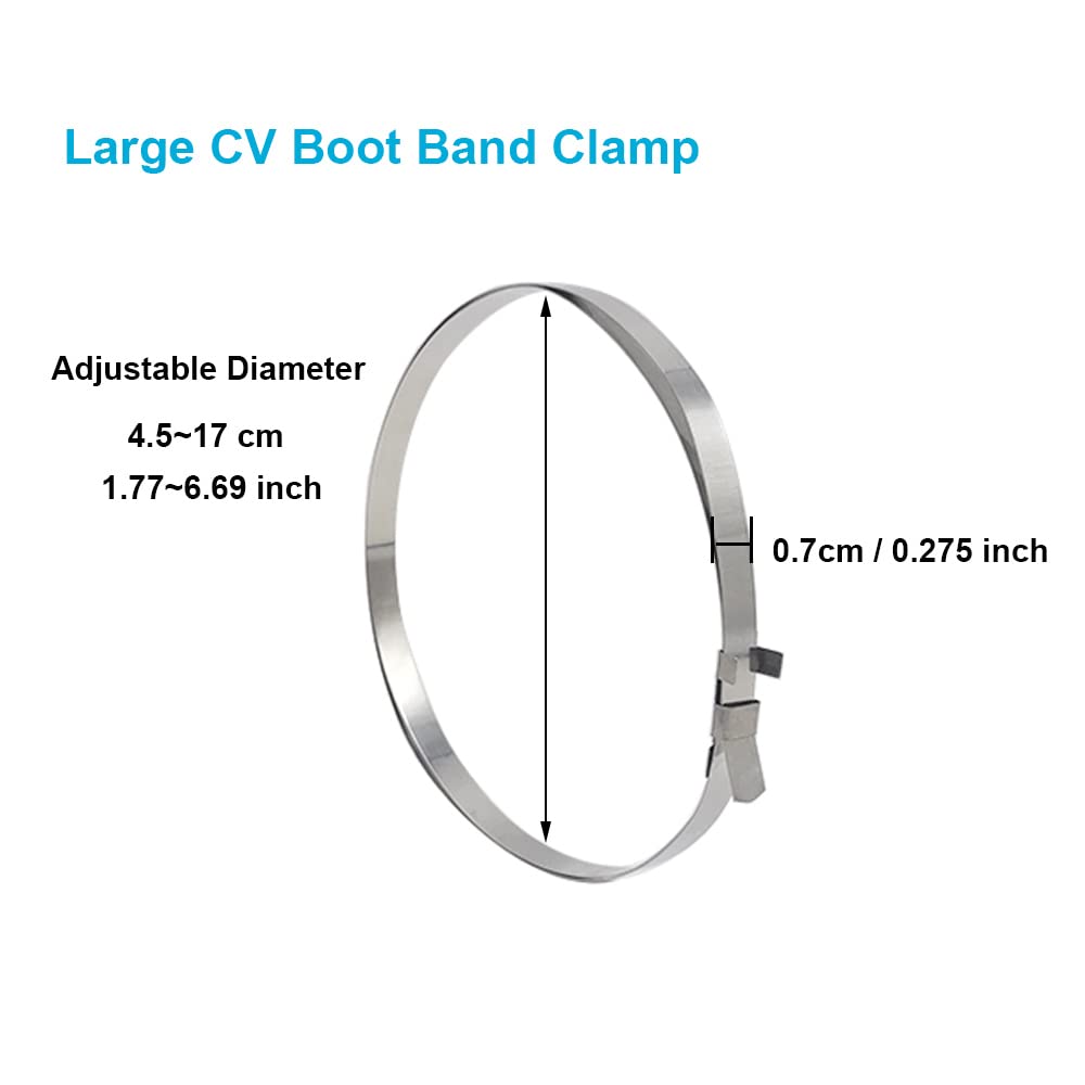 Tabazy small CV boot band angle two demonstrates adjustable tension
