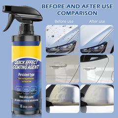 TABOUNTS blue bottle surface-cleaning action loosens debris for easy wipe and revived finish.