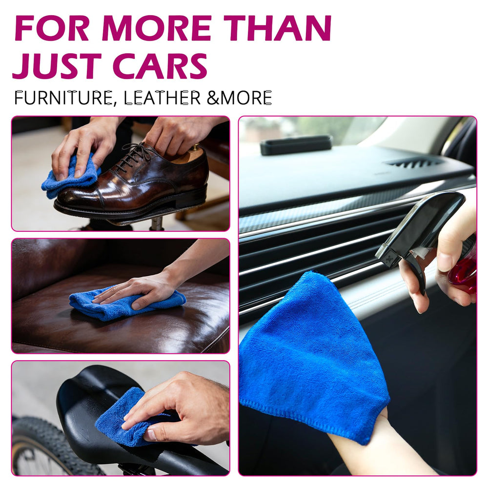 TABOUNTS cleaner with towel included for convenient detailing