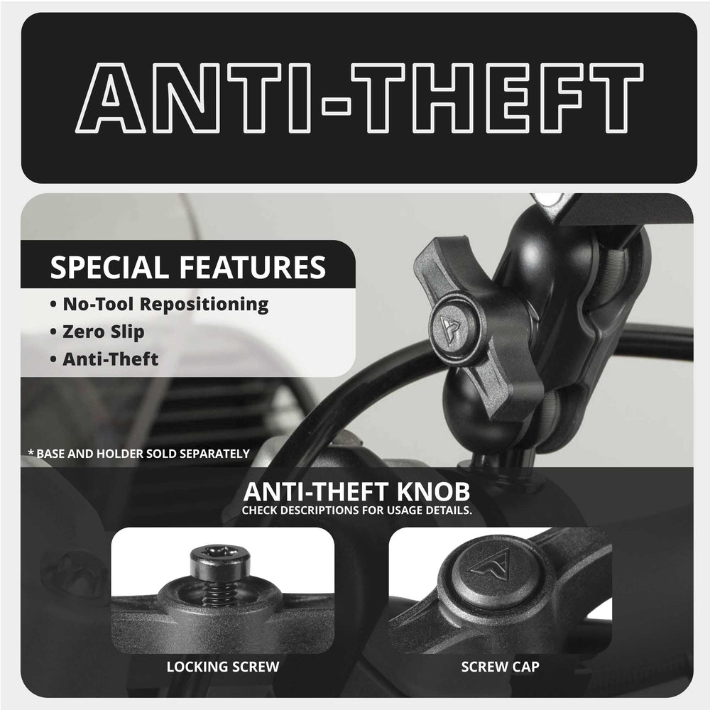 Tackform anti-theft knob option enhances security in active environments
