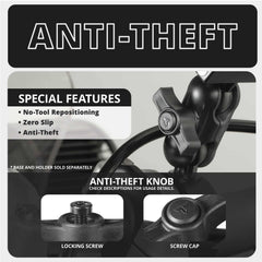 Tackform anti-theft knob option enhances security in active environments