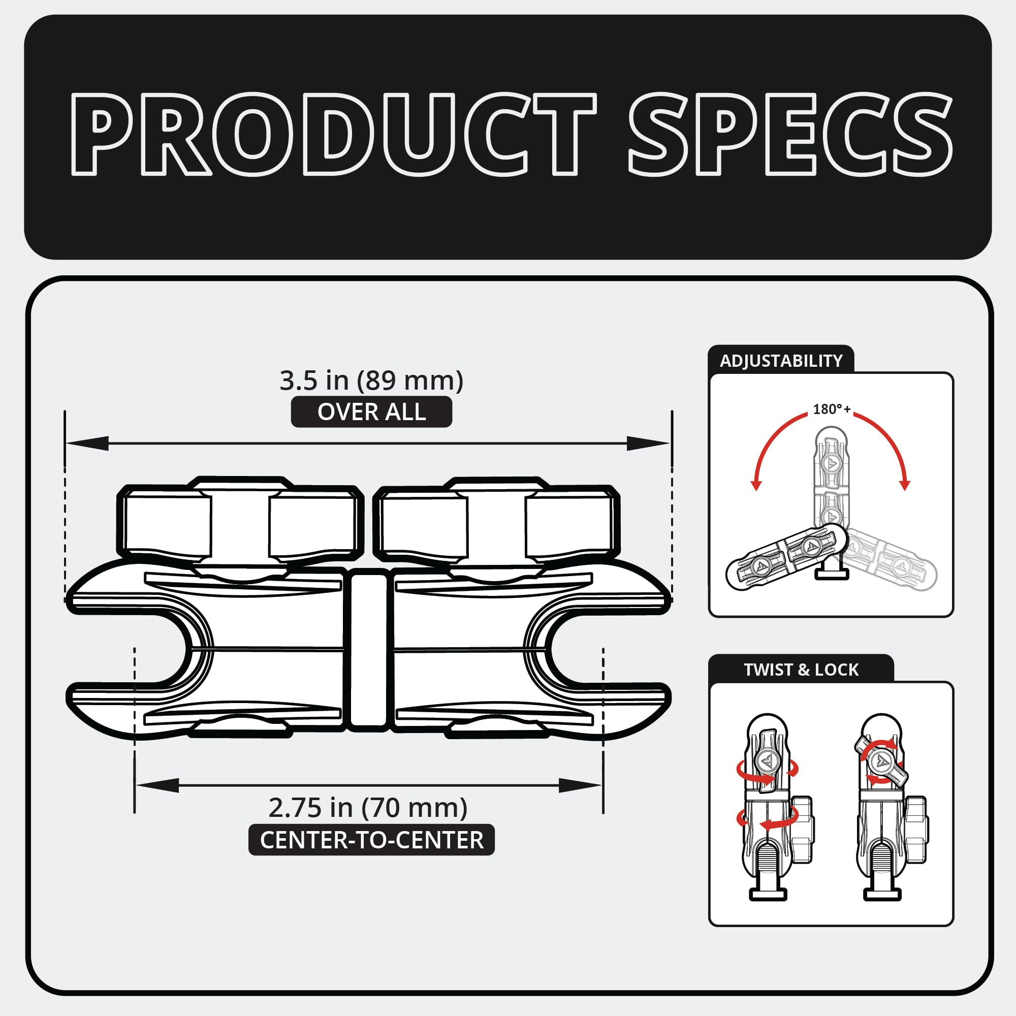 Tackform DuraLock construction emphasizes engineered load capacity.