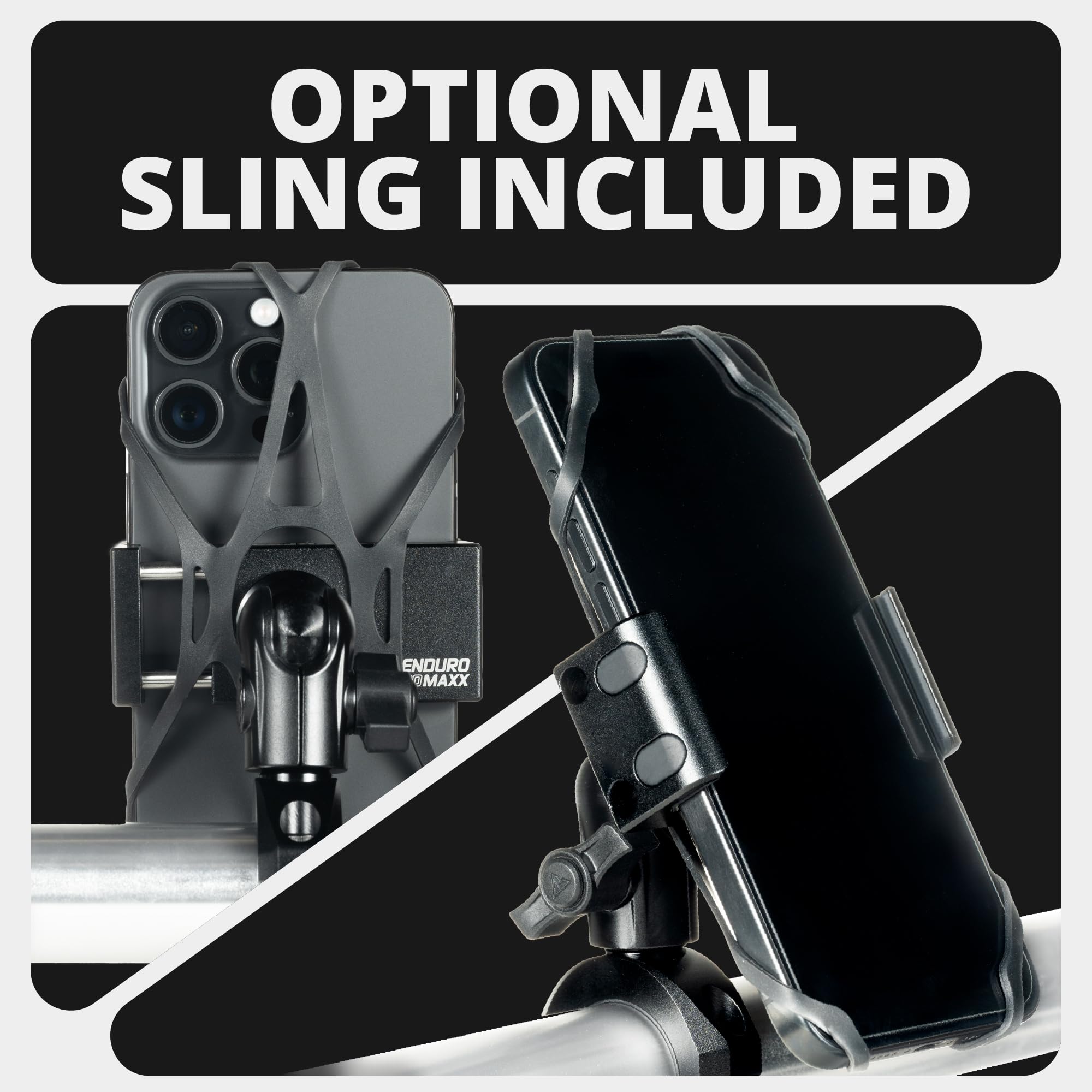 Easy one-handed insertion and removal for quick device access.