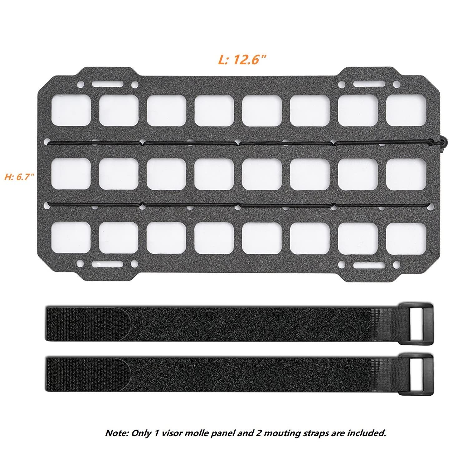 TACNEX panel holds multitools and flashlights for quick grab