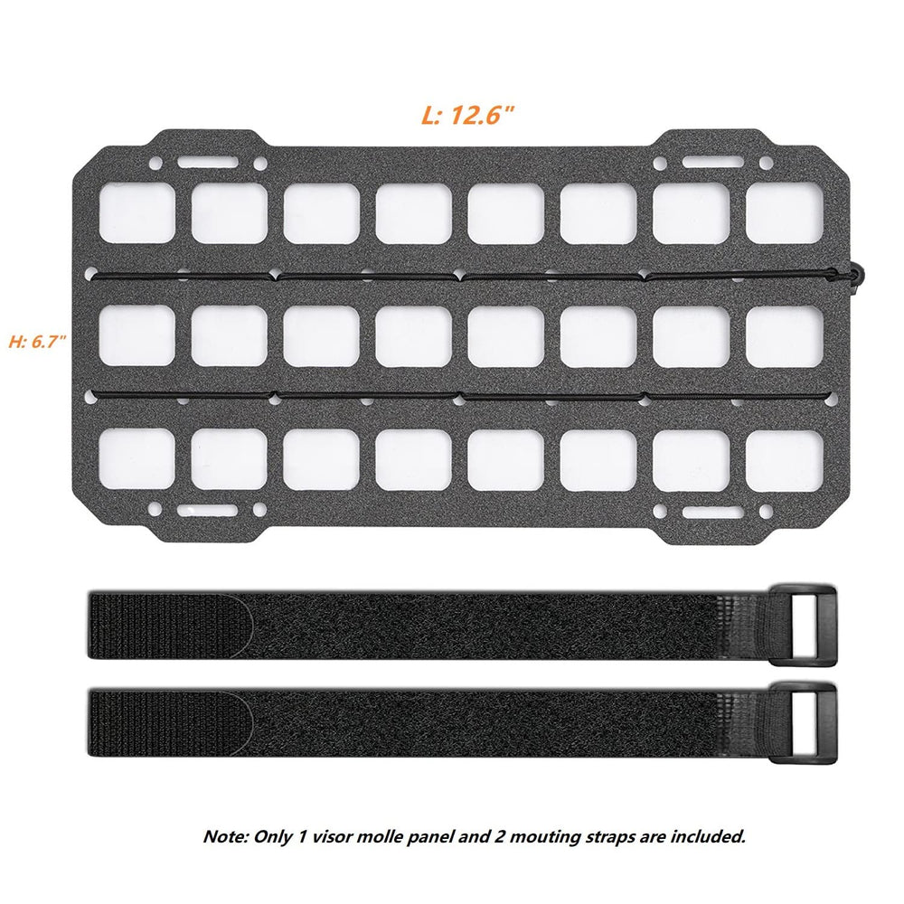 TACNEX panel holds multitools and flashlights for quick grab
