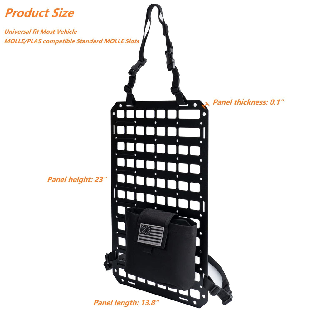 TACNEX installation straps enable universal vehicle fit