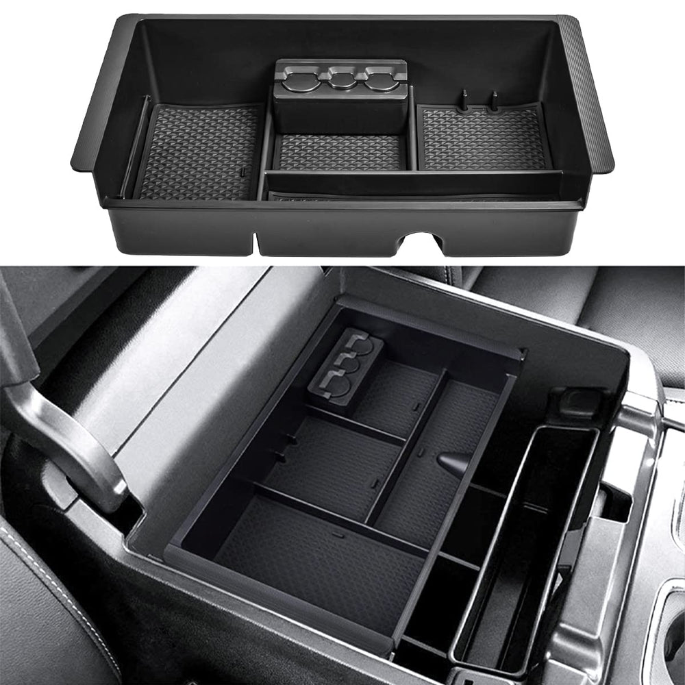 TACOBRO center console tray installs cleanly with easy, drift-free placement.
