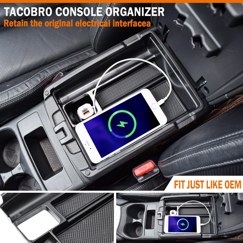 TACOBRO tray features a removable cushion pad to protect items.