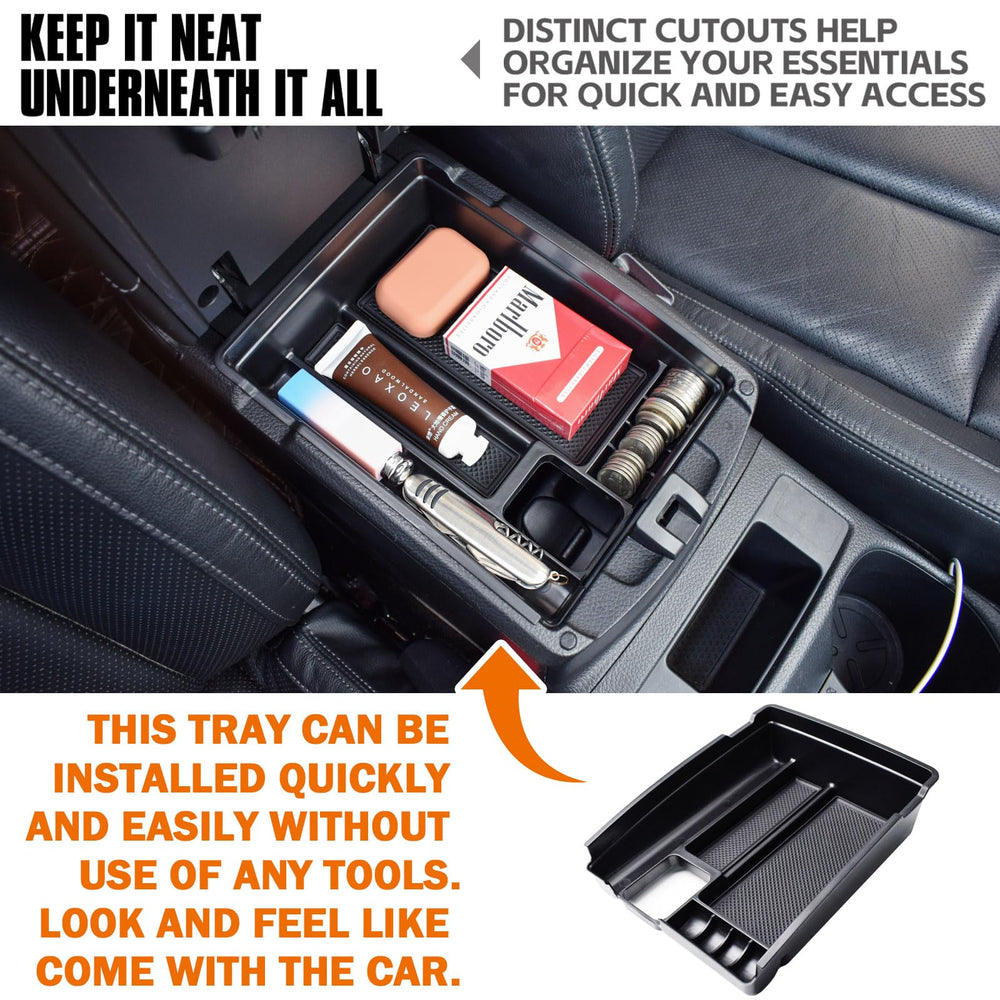 TACOBRO tray has a matte finish that matches Rogue interior design.