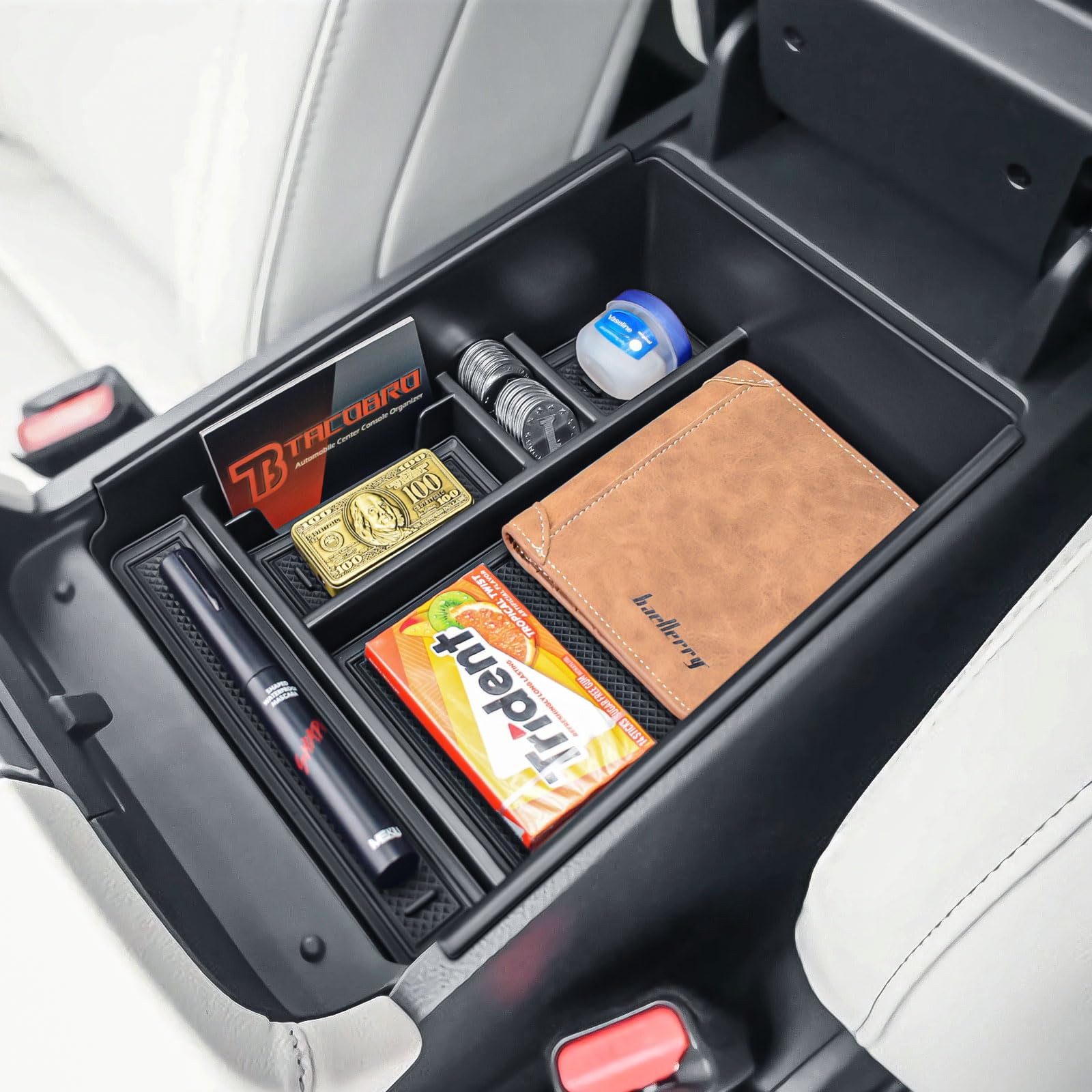 TACOBRO center console tray for Murano 2025-2026 enhances OEM storage and organization.